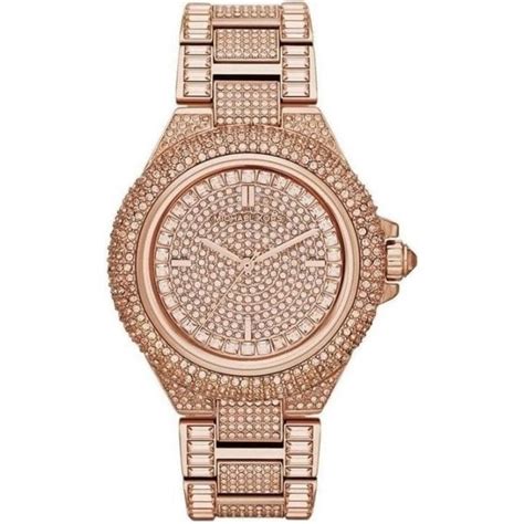 michael kors rose gold camille glitz watch|Michael Kors Watch camille.